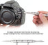 Professional Camera Lens Spanner Wrench,Lens Repair Tool,Camera Lens Opening Repairing Tool,Repair Maintanance Tools, for DSLR Camera Lens by Oumij