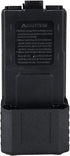 Walkietalkie Battery Box ABS, 6xAA Large Capacity Two-Way Radio Battery Case, Extended Battery Holder for UV5R