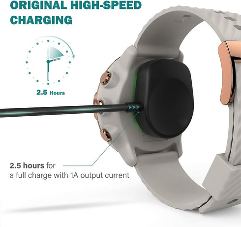 TUSITA Charger Compatible with Suunto 7 Smart Watch - 1M