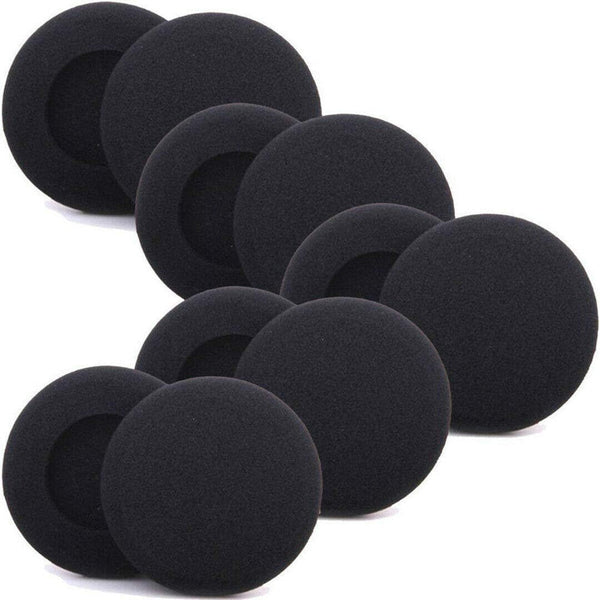 Foam Ear Pad Replacement Cushions, Headphone Disposable Sponge Covers, 10 Pairs