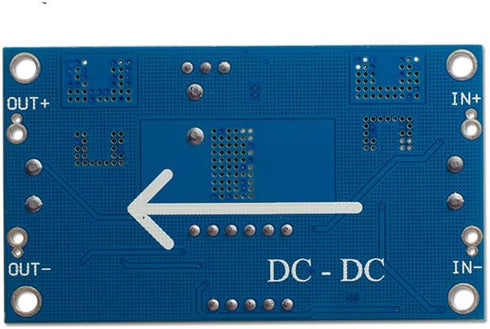 XL4015 5A 75W (1 Pack) Adjustable DC-DC Step Down Regulated Power Module with LED Voltmeter Digital Display Free