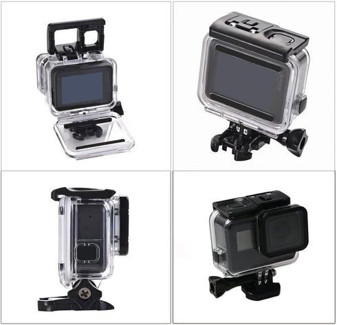 Waterproof Case for Gopro Hero 7 6 5 2018 Black Accessories, Protective Shell with Anti Fog Inserts for Underwater