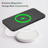 uxcell 4 Pcs Magnetic Adapter Ring, Universal Magnetic Wireless Charger Conversion Kit Adhesive Sticker Ring for Phone