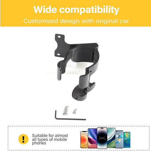 Car Multifunctional Cell Phone Holder, 2-in-1 Center Console Holder, Compatible with Ineos Grenadier