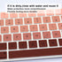 Ultra Thin Silicone Full Size Wireless Bluetooth Numeric Keyboard Cover for iMac Magic Keyboard with Numeric Keypad