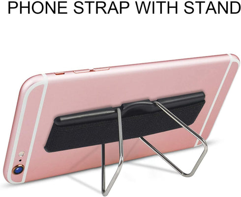 CISID 4PCS) Cell Phone Holder for Hand, Phone Finger Holder Loop Strap Grip with Stand for Phone Suitable for iPhone