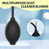 2 Pack Photography Studio Dust Cleaning Rocket Air Blower, Soft Tip Silicone Bulb Blower for Camera Lens, LCD Screen
