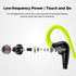 Docooler Wired in-Ear Waterproof Earphones, Stereo Super Bass Headphones with Mic for Sports (Green)
