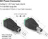 DC Power Jack Plug Adapter Barrel Connector 20 Pairs 12V Male and Female 2.1xx5.5mm for CCTV Security Camera System, LED Strip