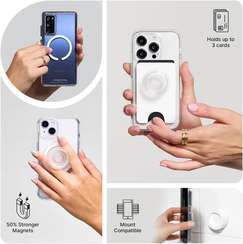 PopSockets MagSafe-Compatible Phone Grip - Latte Brown