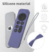 Hi Color 3rd 2023 4K 2nd 2021 Silicone Cover Compatible with Apple TV Siri Remote Shockproof Protective Case for Apple