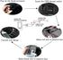 Cllena Dual USB Port Charger Socket Quick Charge 3.0 & 2.4A for Toyota Vehicles