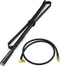 BINGFU Dual Band VHF UHF 136-520MHz 42.5 inch Foldable CS Tactical SMA Female