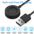 Charging Cable for Fossil Gen 4, Gen 5, Gen 5E, Gen 6, Replacement USB Charger for Michael Kors Gen 4 Sport/Gen 5 5E / Gen 6 Smart Watch 3.3ft / 100cm (Black)