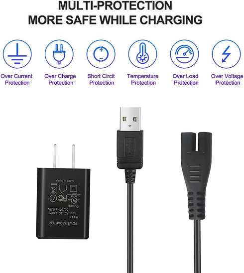 Charger for Intex 28620EP Rechargeable Handheld Pool Vacuum, Compatible with Intex 28620 28620E CL1704 USB Charging
