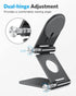 OMOTON Stand for MagSafe Charger, Foldable Phone Holder for MagSafe Accessories, Compatible with iPhone 16/15/14/13/12