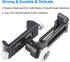 Metal Phone Tripod Mount Adapter, Phone Holder Stand with Arca Swiss and 1/4" Screw Mount, 360 Degree Rotate