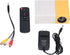 Mini Portable Projector, Digital Movie Projector, 24-60in Large Screen, 1920x1080 Resolution, Smart Video Projector for