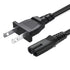 YCWZZH 2 Prong TV Power Cable Cord for TCL Roku Smart LED LCD