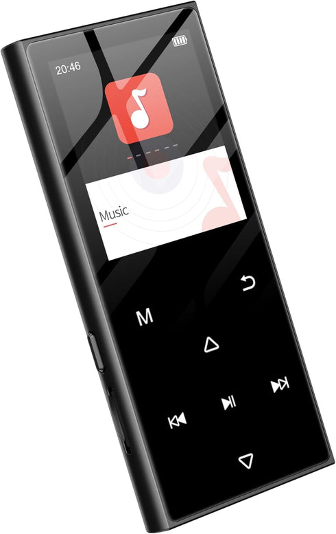 SWOFY 128GB MP3 Player with Bluetooth 5.3 - D50 Music Player with Built-in