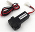 Special 5V 2.1A USB Interface Socket Car Charger and Voltmeter for Mitsubishi
