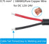 Maixbomr 12V Cable,1m/3.3ft 5.5mm 2.1mm Wire,18AWG 5521 Repair(2Pcs) DC Power Pigtails DC x Male Plug to Bare Wire Open