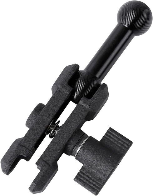 Aluminum 17mm Ball Mount Extension Adapter, 360° Rotation Rod for Car Air Vent Dashboard Phone Holder