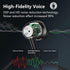 Shopify SEO: Black Wired in-Ear Headphones with Mic, Volume Control, Noise Cancelling, Powerful Bass, 3.5mm Jack for