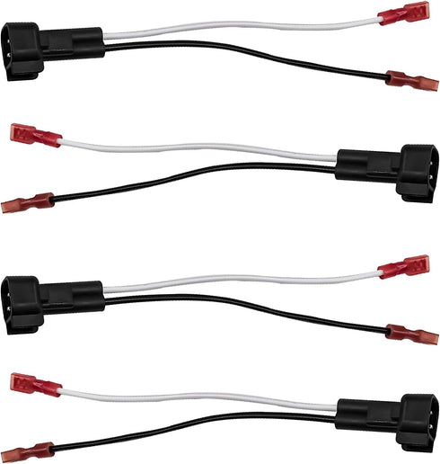 BSAMZO 4Pcs 72-5600 Speaker Harness - Car Front Rear Door Speaker Wire Harness