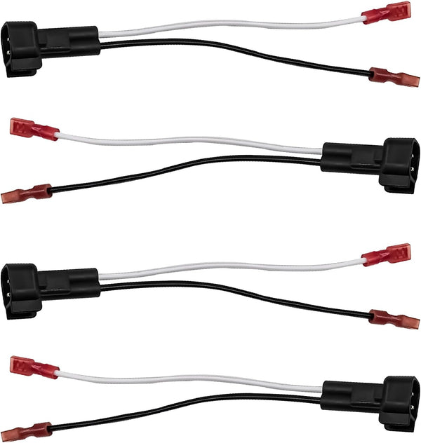 BSAMZO 4Pcs 72-5600 Speaker Harness - Car Front Rear Door Speaker Wire Harness
