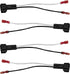 BSAMZO 4Pcs 72-5600 Speaker Harness - Car Front Rear Door Speaker Wire Harness