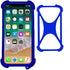 Zittop Universal Smart Phone Bumper Case, Elastic Soft Silicone Cover for 5.2" Phones, Blue