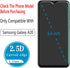HPTech Tempered Glass Screen Protector for Samsung Galaxy A20, Easy Install, Bubble-Free, 2-Pack.