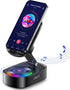 Jorest Wireless Induction Speaker,Cell Phone Stand with Bluetooth Speaker,Valentine's Gifts for Older Men