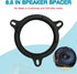 6.5 Inch Speaker Spacer: 4/5 Inch Depth Speaker Adapter Rings Compatible with Nissan Teana Livina Tiida Sylphy 2-PCS