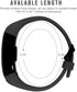 Bands Replacement Compatible with Garmin Vivosmart HR, Black Strap with Metal Buckle, Fitness Sport Wristband