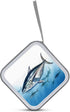 LZQPOEAS 40-Disc Bluefin Tuna Thunnus Capacity Cd Storage Wallet With Handle, Protective Travel Case For Dvds