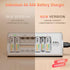 EBL 1.2V 2800mAh 4Counts 1100mAh 4Counts 8-Bay Rechargeable Batteries with Charger, NiMH AA Batteries & AAA Batteries
