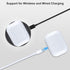 Wireless Charging Case Replacement for AirPods Pro 1st & 2nd Generation, Charger Case with Bluetooth Pairing Sync Button