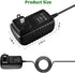 Cazxooy 11V AC Adapter Charger Compatible with JVC Camcorder GR GR-D Series Power Supply Barrel Tip