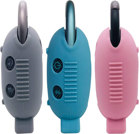 JCHPINE Hard Case & Silicone Cover for JBL Clip 4 Portable Bluetooth Speaker, Blue, Water Resistant, Shockproof,
