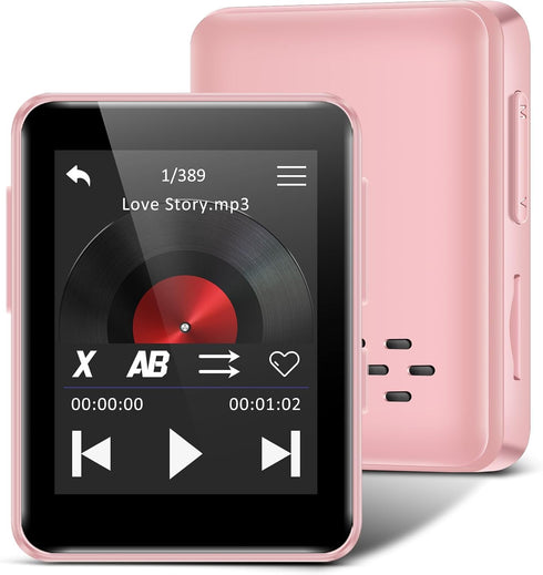 VANSING MP3 Player with Bluetooth, 32GB Portable Bluetooth MP3 Player for Kids, 1.8