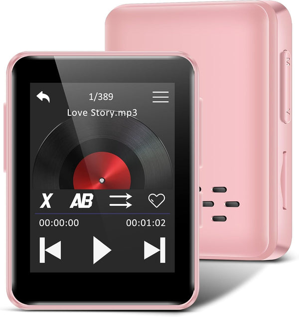 VANSING MP3 Player with Bluetooth, 32GB Portable Bluetooth MP3 Player for Kids, 1.8