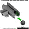 4-Hole 20mm (0.787 inches) 20mm FANAUE Aluminum AMPS Base Mount with Mounting Ball for Ball Mount arm