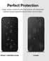 Ringke Privacy Glass for iPhone 15: Anti-spy Tempered Glass Screen Protector, Easy Install, Case Friendly, Includes