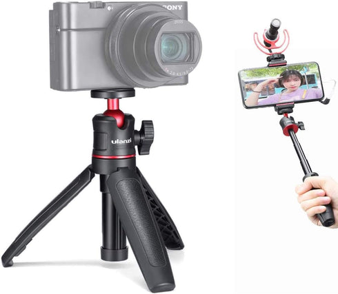 ULANZI MT-08 Extension Rod Tripod Mini Selfie Stick Tripod Stand Handle Grip for