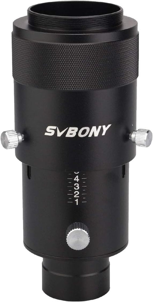 SVBONY Telescope Camera Adapter Kit for 1.25 inches Reflector Telescope Photography, Extendable Prime Focus