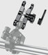 BRCOVAN Anti-Theft Aluminum Alloy Double Socket Arm for RAM Mounts B Size 1'' Ball & Motorcycle Phone Holder