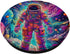 Trippy Astronaut PopSockets Standard PopGrip - Psychedelic Design