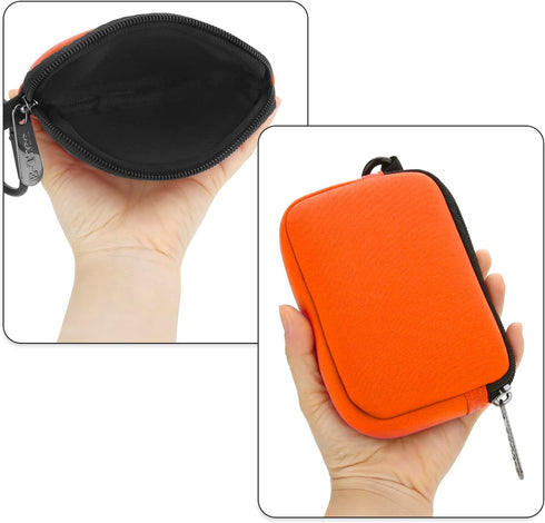 E-Tree Mini Neoprene Pouch Case for Phone Charger Airpods Cables Earphones MagSafe Power Adapter Keys Keychain Small